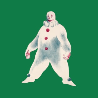 Creepy Clown Drawing T-Shirt