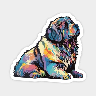 Newfoundland Dog Art Magnet