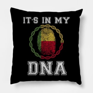 Benin  It's In My DNA - Gift for  Beninese From Benin Pillow