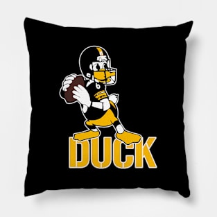 Pittsburgh Football Duck Hodges Pillow