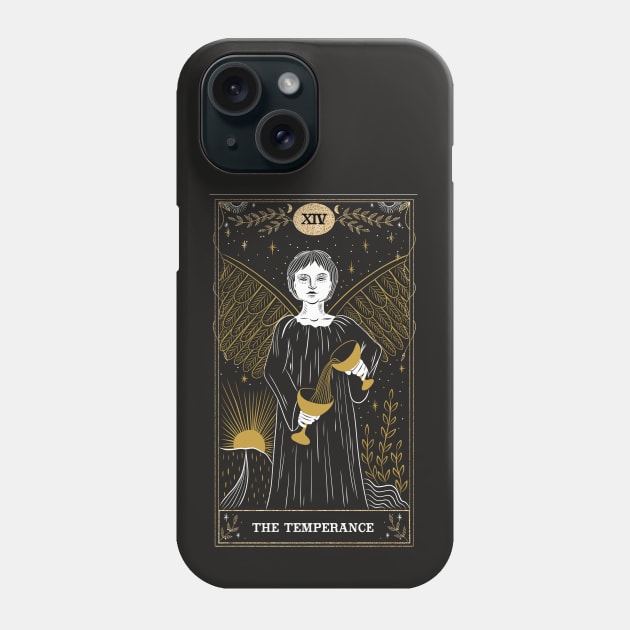 Temperance Tarot Card Phone Case by Artsy2Day