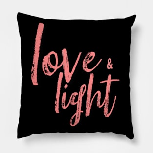 Love & Light Pink Pillow