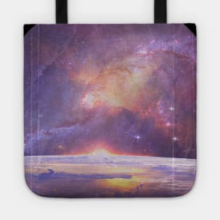 Space Galaxy Universe Print Tote