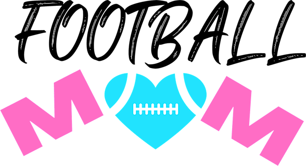 FOOTBALL MOM Kids T-Shirt by contact@bluegoatco.com