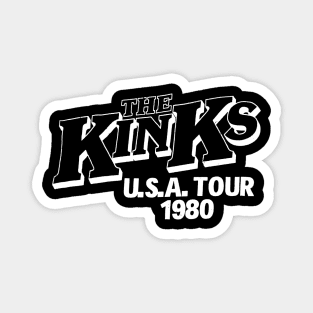 Vintage Tour Kink's 1980 Magnet