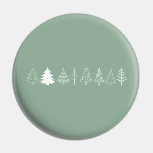 Christmas Trees Pin