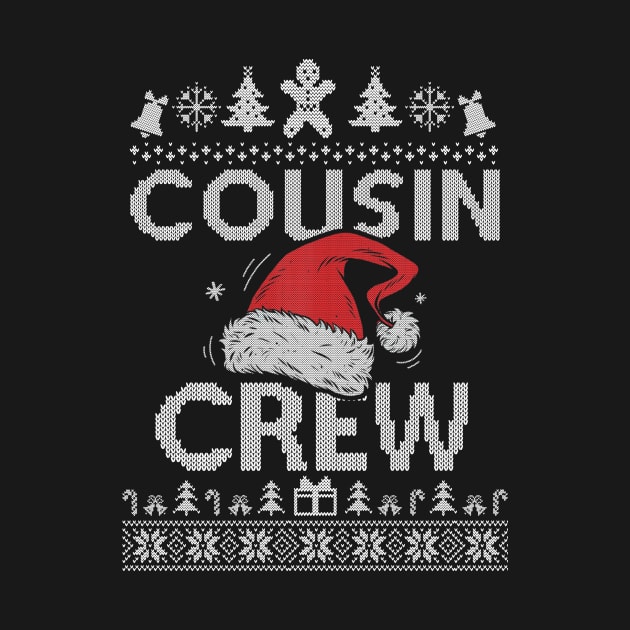 Cousin Crew Santa T shirt Christmas Family Matching Pajamas by SloanCainm9cmi