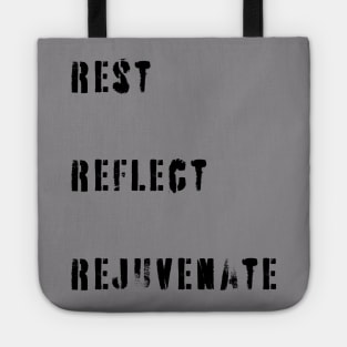 Rest, Recharge, Revive: Self-Care Delights for Mind and Machine Tote