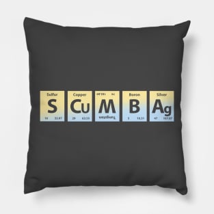 Scumbag in Chemical Elements Pillow