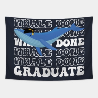 Whale Done Graduate Tapestry