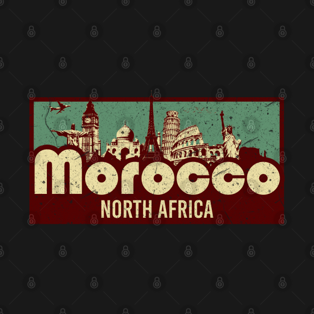 Discover Morocco North Africa - Morocco - T-Shirts