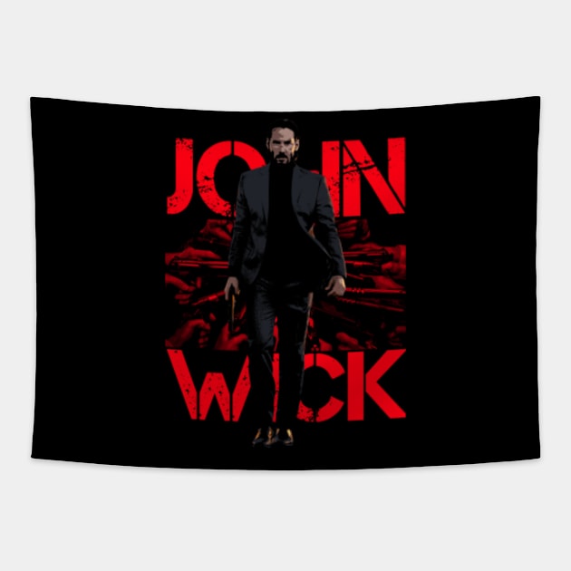 JOHN WICK Tapestry by 10thstreet