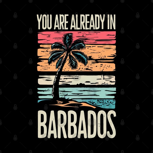 You are already in Barbados! by Neon Galaxia