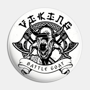 Viking Battle Goat Pin