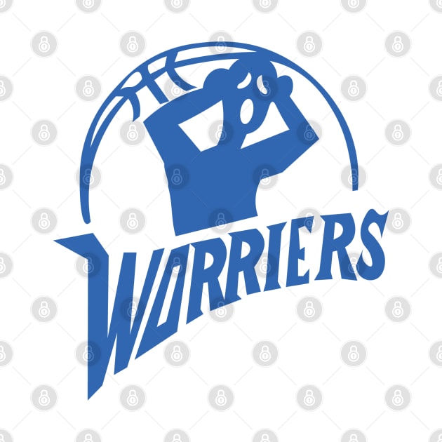 Golden State Worriers Basketball by MAS Design Co