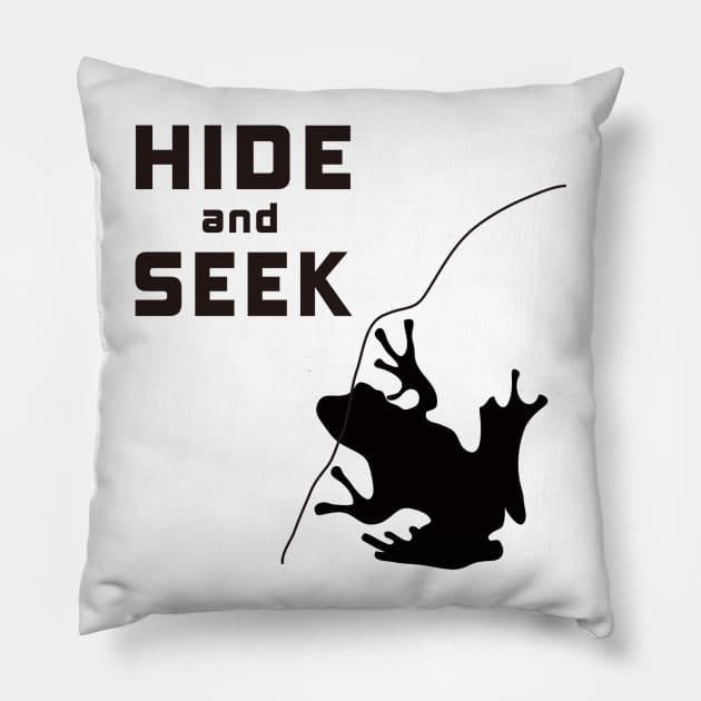 Hide and Seek Tee Pillow by flyinghigh5