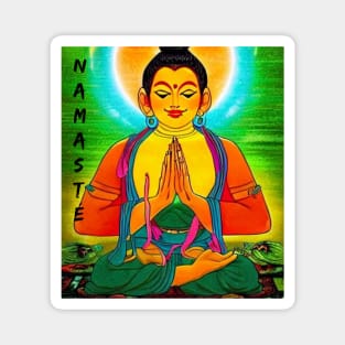 Namasté Meditación Magnet