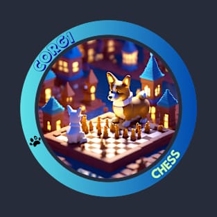 Corgi かわいい Chess T-Shirt