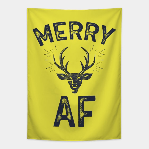 Merry AF Tapestry by MZeeDesigns