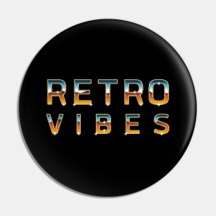 Retro Vibes Music 80s 90s 00s Pin