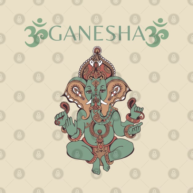 Om Ganesha Om by BhakTees&Things