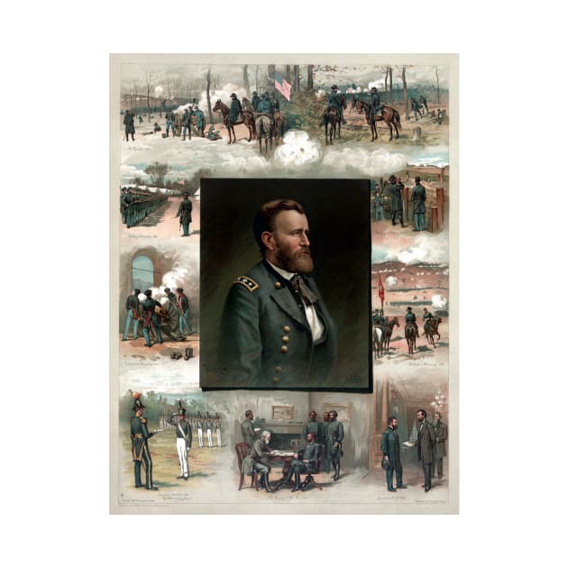 Vintage Civil War Ulysses S. Grant West Point to Appomattox by pdpress