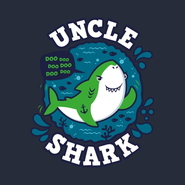 Uncle Shark (trace) by Olipop