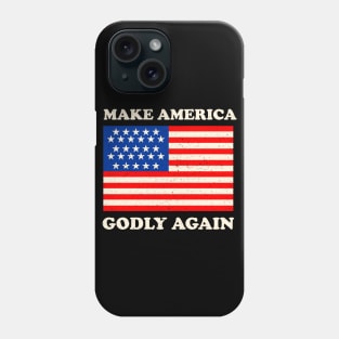 make america godly again Phone Case