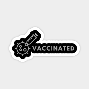 Vaccinated Covid-19 quarantine Magnet