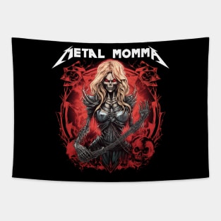 Metal Momma Heavy Metal Lover Tapestry