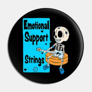 Emotional Support Strings Pin