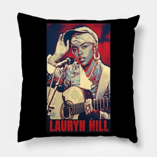 Guitar lauryn hill Pillow