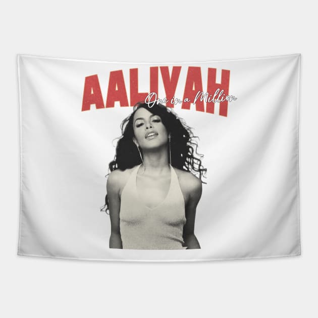 Aaliyah Haughton Tapestry by gwpxstore