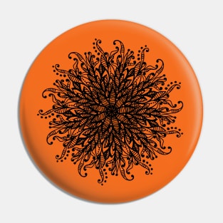 Decorative Mandala Graphic Print Design GC-005 Pin