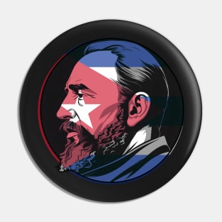 Fidel Castro Pin
