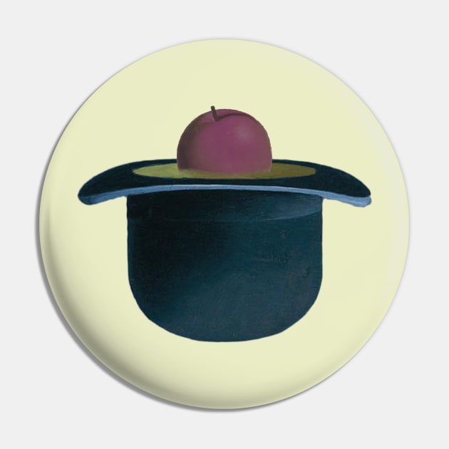A single plum floating in perfume served in a man's hat Pin by Exposation