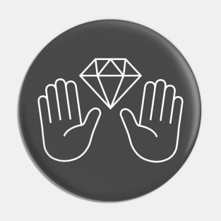 Diamond Hands Pin