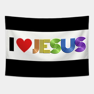 I Heart Jesus Tapestry