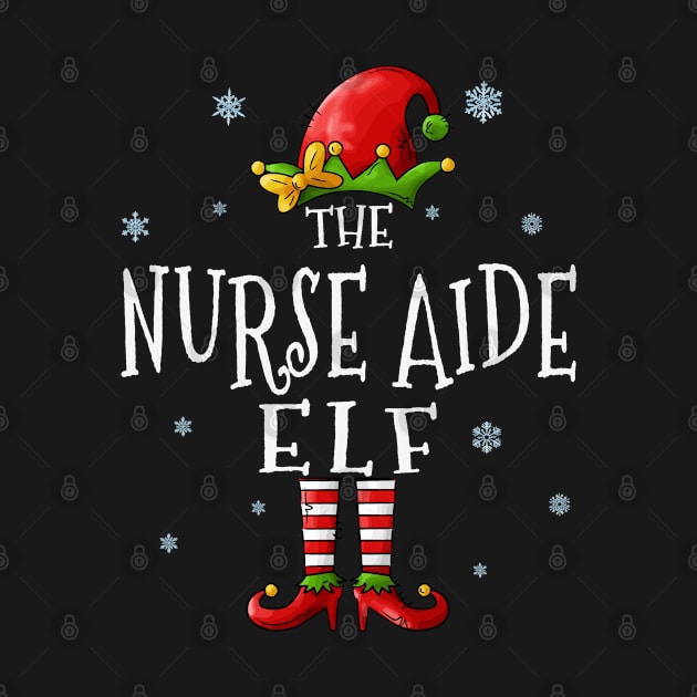 The Nurse Aide Elf Squad Funny Groupe Matching Christmas by TeeaxArt