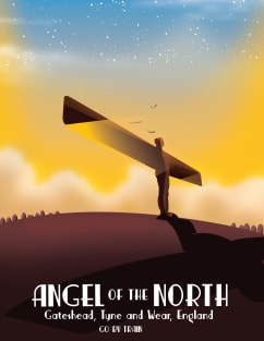 Angel of the North Magnet