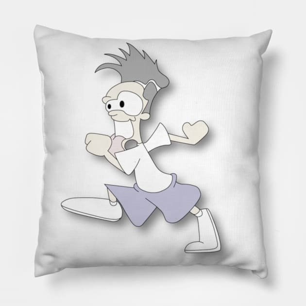 2d Animation Pillow by Back Alley Creations