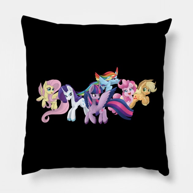 My Little Pony Mane Six Pillow by Boyanton Designs