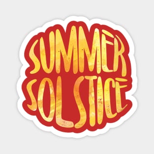 Brightful Summer Solstice Magnet