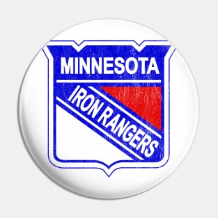 Defunct Minnesota Iron Rangers Hockey Pin