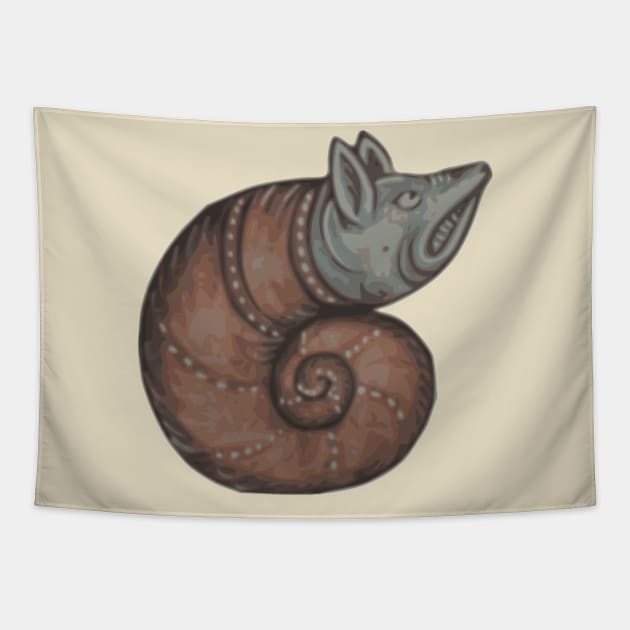 The Angry Snail Tapestry by FieryWolf