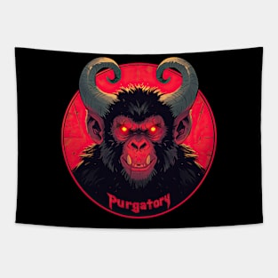 Purgatory Iron Maiden monkey Tapestry