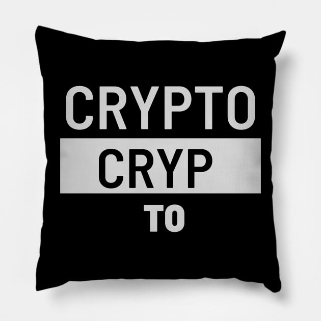 Crypto Pillow by RedSparkle 