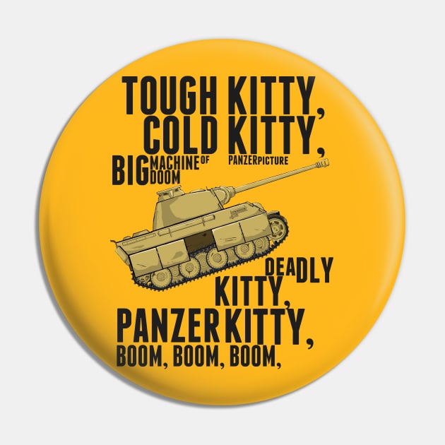 Tough Kitty Cold Kitty - Panther #2 Version Pin by Panzerpicture