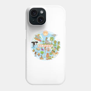 San Diego Beach Paradise Phone Case