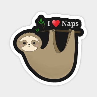 I love naps sloth Magnet